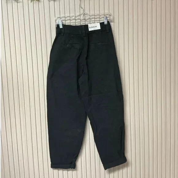 Bershka Slouchy Chino Pants Women’s Size US 4 - Picture 2 of 8